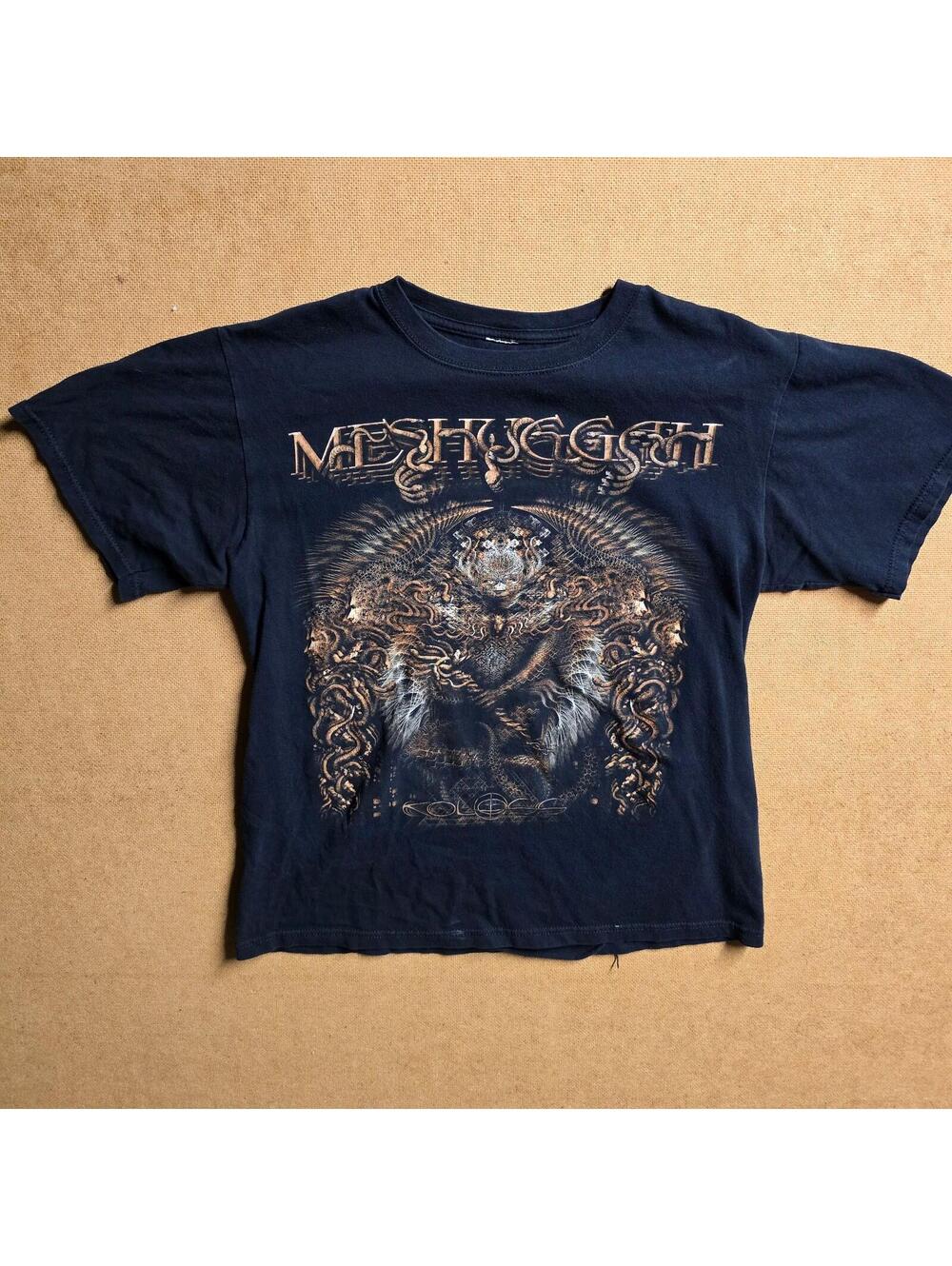 2012 Meshuggah Koloss The Ophidian Trek Heavy Metal Band Tour Tee Shirt Sz L